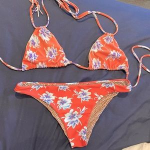 Floral acacia set